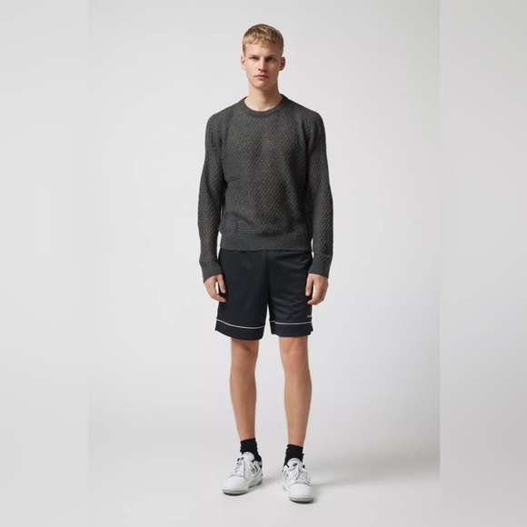 Standard Cloth Sheer Crew Neck Sweater Men’s Gray Size Small Urban Outfitters - Picture 4 of 8